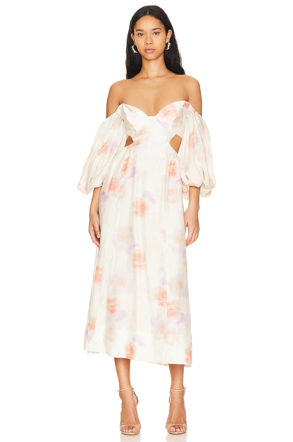 Bardot ROBE LUCIA Painterly Floral 3 Bardot ROBE LUCIA Painterly Floral