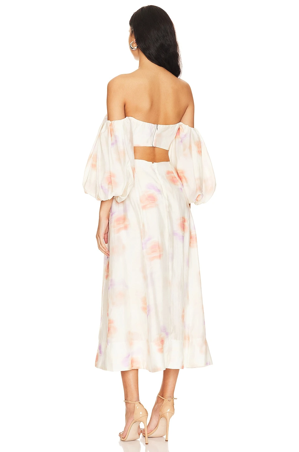 Bardot ROBE LUCIA Painterly Floral 5 Bardot ROBE LUCIA Painterly Floral – Image 3