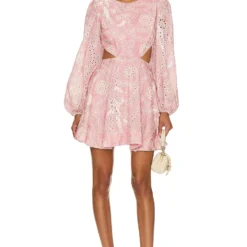 Bardot ROBE MILA Pale Blush