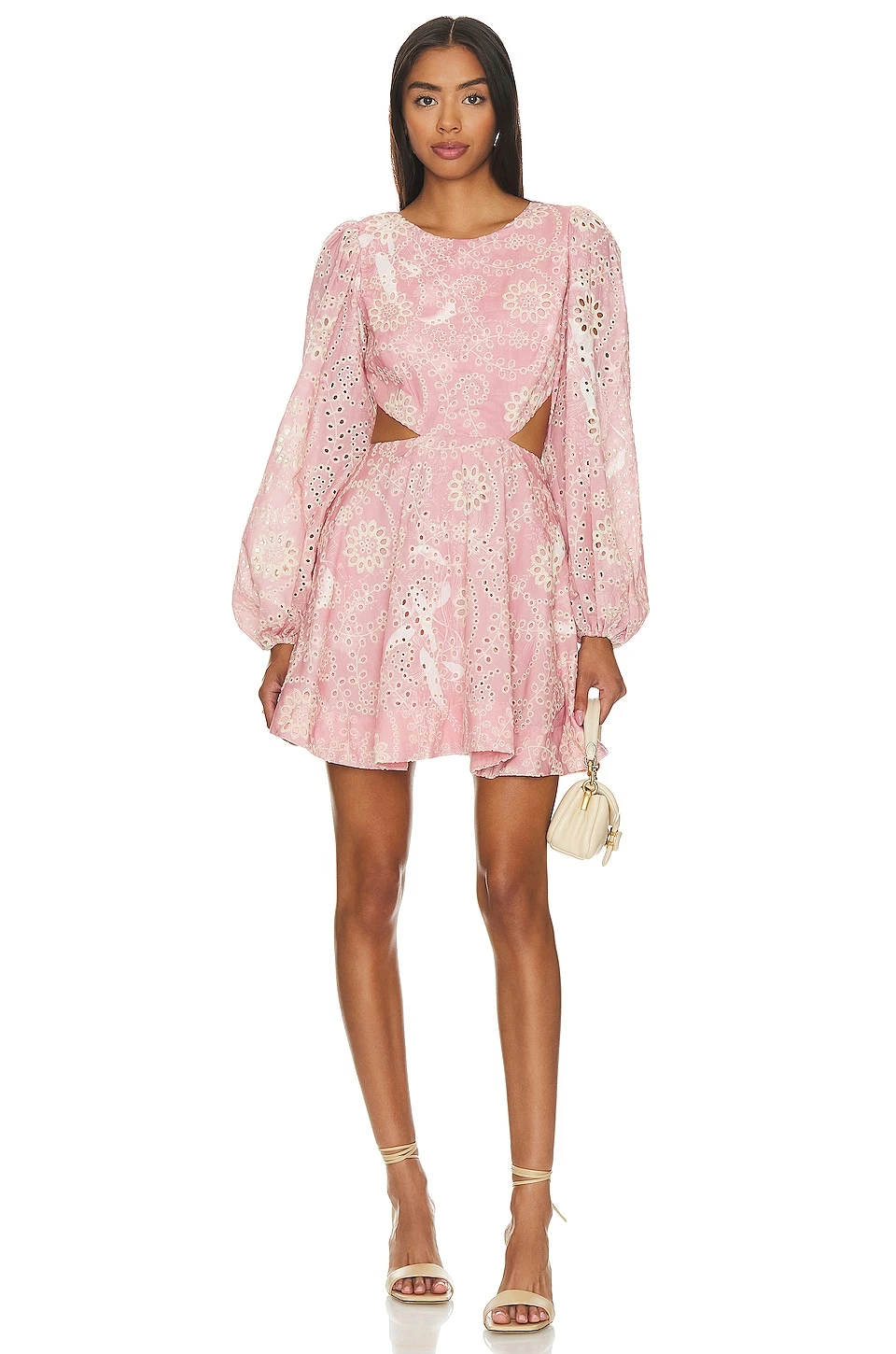 Bardot ROBE MILA Pale Blush 3 Bardot ROBE MILA Pale Blush