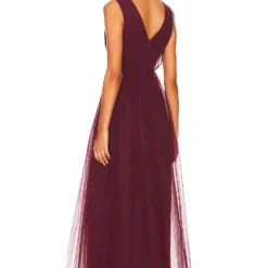 BCBGMAXAZRIA ROBE DE SOIRÉE LONGUE Deep Cranberry 9 BCBGMAXAZRIA ROBE DE SOIRÉE LONGUE Deep Cranberry -Pas Cher Tendricia Magasin BCB WD885 V3
