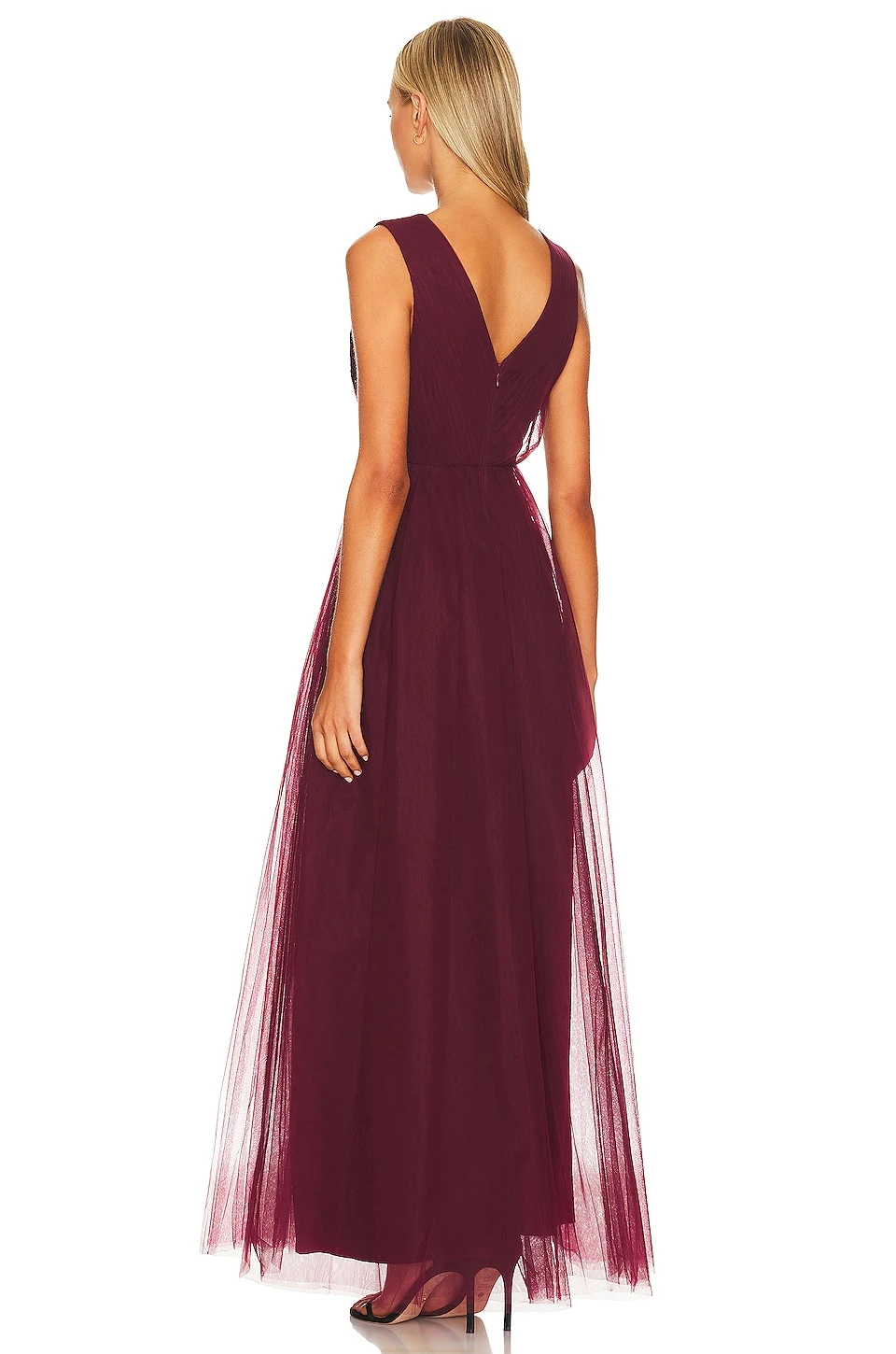 BCBGMAXAZRIA ROBE DE SOIRÉE LONGUE Deep Cranberry 5 BCBGMAXAZRIA ROBE DE SOIRÉE LONGUE Deep Cranberry – Image 3