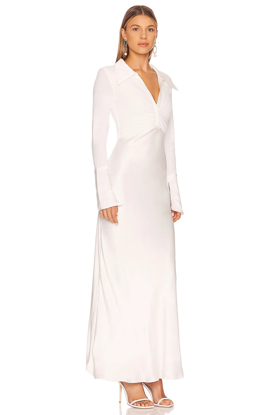 BEC + BRIDGE ROBE MAXI AMBER Ivory 4 BEC + BRIDGE ROBE MAXI AMBER Ivory – Image 2