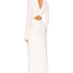 BEC + BRIDGE ROBE MAXI AMBER Ivory 7 BEC + BRIDGE ROBE MAXI AMBER Ivory -Pas Cher Tendricia Magasin BECA WD442 V3