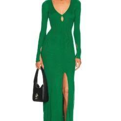 BEC + BRIDGE ROBE FREYA Bottle Green