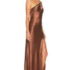 BEC + BRIDGE ROBE MAXI KEHLANI Chocolate -Pas Cher Tendricia Magasin BECA WD450 V2