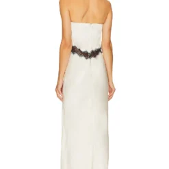 BEC + BRIDGE ROBE MAXI SANS MANCHES EN DENTELLE SPENCER Ivory & Black 7 BEC + BRIDGE ROBE MAXI SANS MANCHES EN DENTELLE SPENCER Ivory & Black -Pas Cher Tendricia Magasin BECA WD518 V3