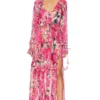 ROBE KAFTAN TULA Carnation Pink