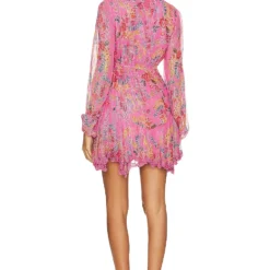 ROBE COURTE FIORA Pink -Pas Cher Tendricia Magasin BENE WD280 V3