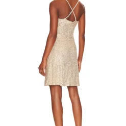 BCBGeneration ROBE CARACO ENCOLURE BÉNITIER Champagne -Pas Cher Tendricia Magasin BGEN WD930 V3