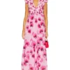 ROBE MI-LONGUE CONSTANCE FLORAL MIX 1 ROBE MI-LONGUE CONSTANCE FLORAL MIX -Pas Cher Tendricia Magasin BJNA WD89 V1