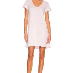 ROBE T-SHIRT ENCOLURE V Light Lilac