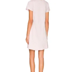 ROBE T-SHIRT ENCOLURE V Light Lilac -Pas Cher Tendricia Magasin BOBI WD1340 V3