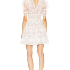 ROBE MEGAN Blanc 7 ROBE MEGAN Blanc -Pas Cher Tendricia Magasin BROR WD171 V3