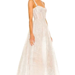 ROBE DE SOIRÉE MADEMOISELLE White -Pas Cher Tendricia Magasin BROR WD356 V3