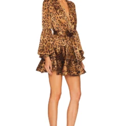 ROBE LEO Brown & Black 6 ROBE LEO Brown & Black -Pas Cher Tendricia Magasin BROR WD418 V2