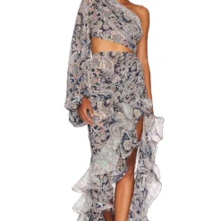 ROBE DE SOIRÉE SARA Blue Multi 11 ROBE DE SOIRÉE SARA Blue Multi -Pas Cher Tendricia Magasin BROR WD427 V5