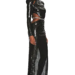 ROBE DE SOIRÉE AMARA Black -Pas Cher Tendricia Magasin BROR WD471 V2