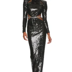 ROBE DE SOIRÉE AMARA Black -Pas Cher Tendricia Magasin BROR WD471 V4