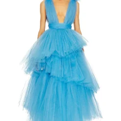 ROBE DE SOIRÉE ANNA Light Blue