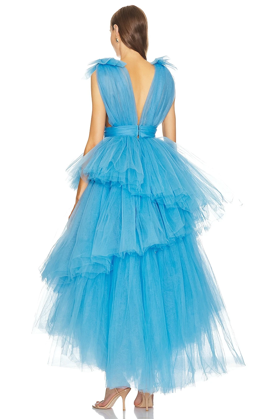 ROBE DE SOIRÉE ANNA Light Blue 5 ROBE DE SOIRÉE ANNA Light Blue – Image 3