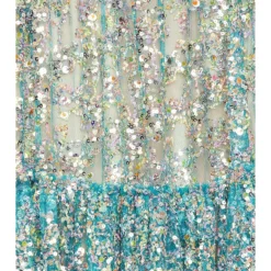 ROBE DE SOIRÉE MIDNIGHT Turquoise -Pas Cher Tendricia Magasin BROR WD496 V4