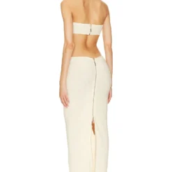 ROBE DE SOIRÉE EGYPT Cream -Pas Cher Tendricia Magasin BROR WD540 V3