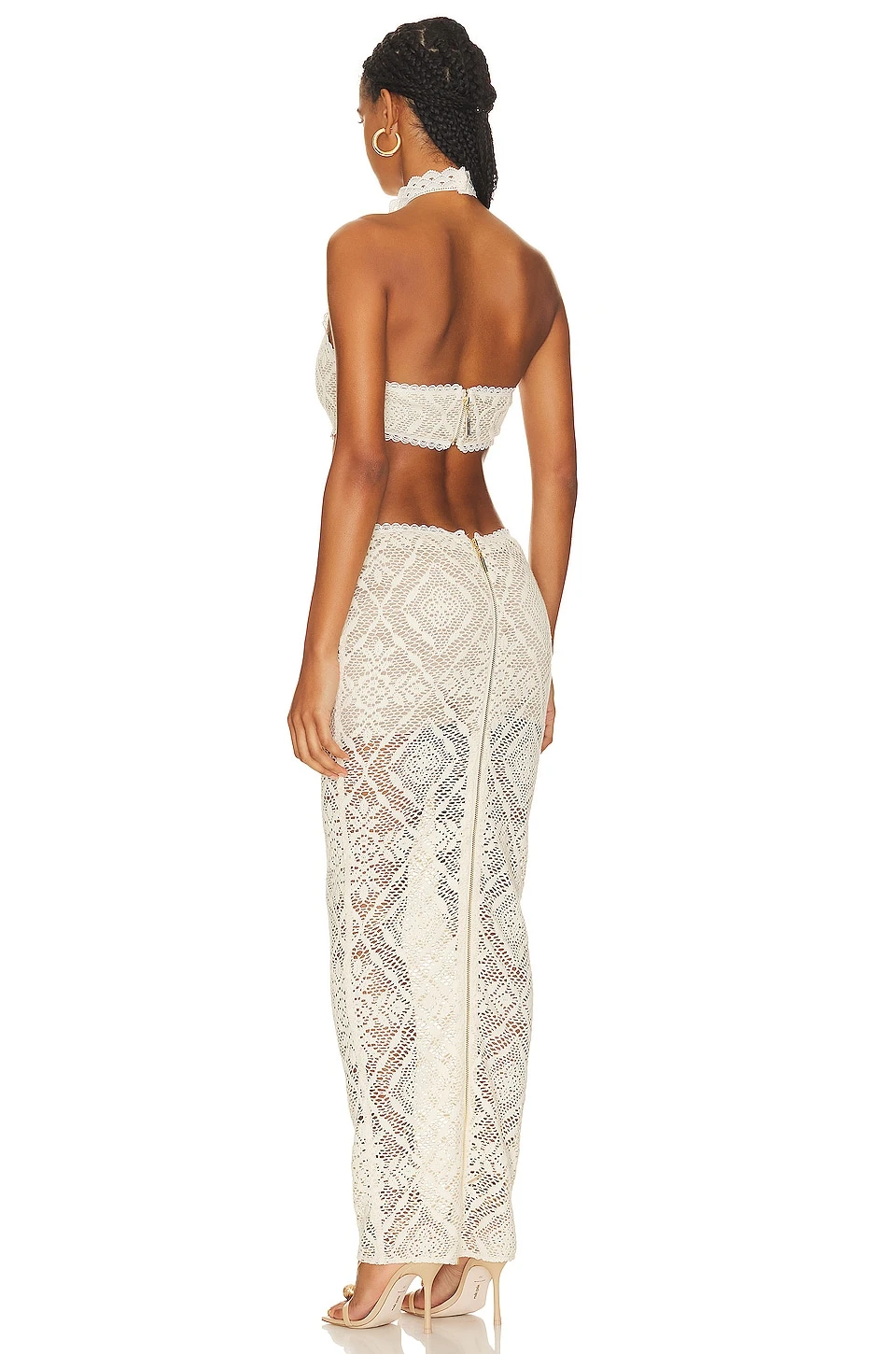 ROBE DE SOIRÉE AMEENA Cream 5 ROBE DE SOIRÉE AMEENA Cream – Image 3