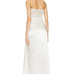 ROBE DE SOIRÉE GINA White -Pas Cher Tendricia Magasin BROR WD566 V4