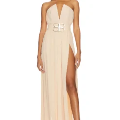ROBE DE SOIRÉE NIA Cream