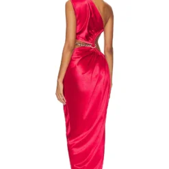 ROBE DE SOIRÉE JAMILIA Red -Pas Cher Tendricia Magasin BROR WD580 V4