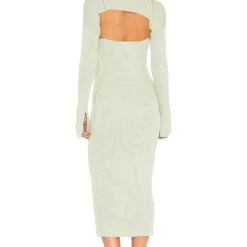 ROBE PRÈS DU CORPS PALOMA Sage -Pas Cher Tendricia Magasin BUBR WD1 V4