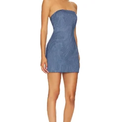 ROBE QUINN Blue Stripe 9 ROBE QUINN Blue Stripe -Pas Cher Tendricia Magasin BYDR WD17 V2