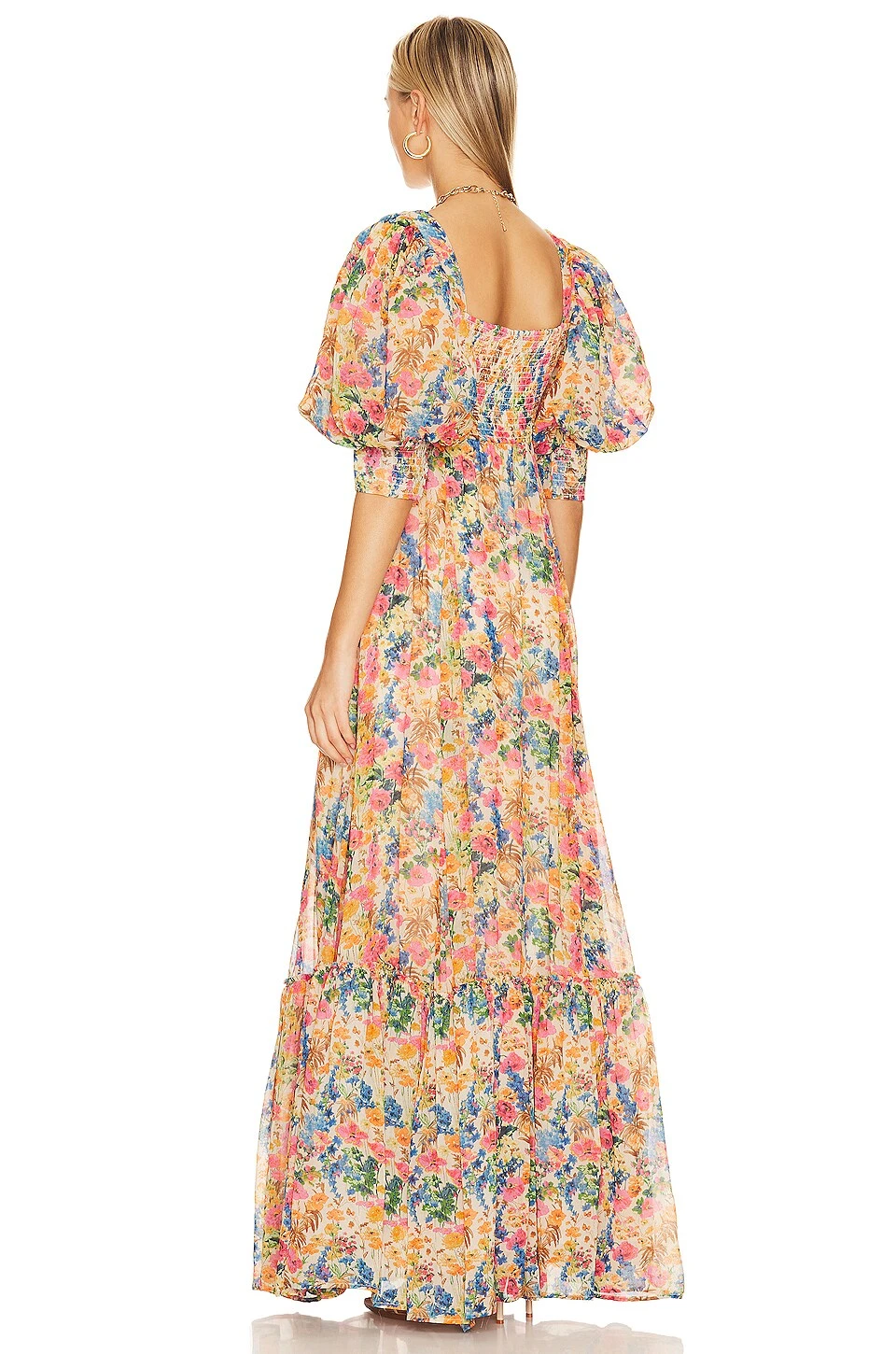 ROBE DE SOIRÉE GEORGETTE Light Blossom 5 ROBE DE SOIRÉE GEORGETTE Light Blossom – Image 3