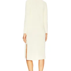 ROBE NOLA MIDI Cannoli Creme -Pas Cher Tendricia Magasin CAHN WD64 V3