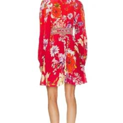 Camilla ROBE MANCHES TOMBANTES KISS AND TELL -Pas Cher Tendricia Magasin CILL WD378 V3