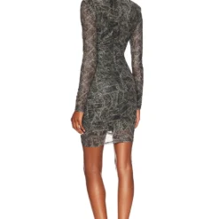 Cinq A Sept ROBE MARLENE Black & Toast 7 Cinq A Sept ROBE MARLENE Black & Toast -Pas Cher Tendricia Magasin CINR WD286 V3