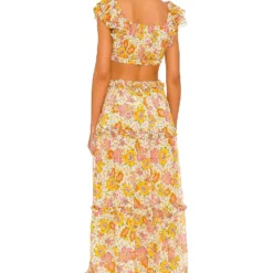 ROBE MI-LONGUE CLARA Lucia Floral Print 7 ROBE MI-LONGUE CLARA Lucia Floral Print -Pas Cher Tendricia Magasin CLEO WD389 V3