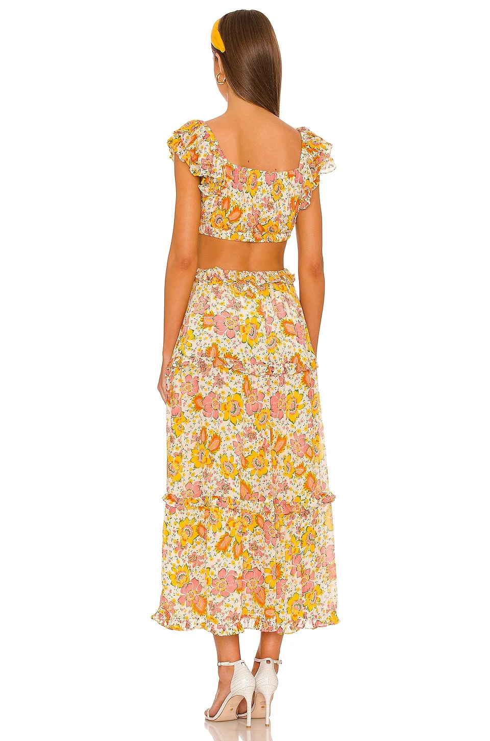 ROBE MI-LONGUE CLARA Lucia Floral Print 5 ROBE MI-LONGUE CLARA Lucia Floral Print – Image 3