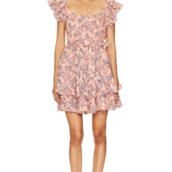 ROBE COURTE BRITT Positano Floral