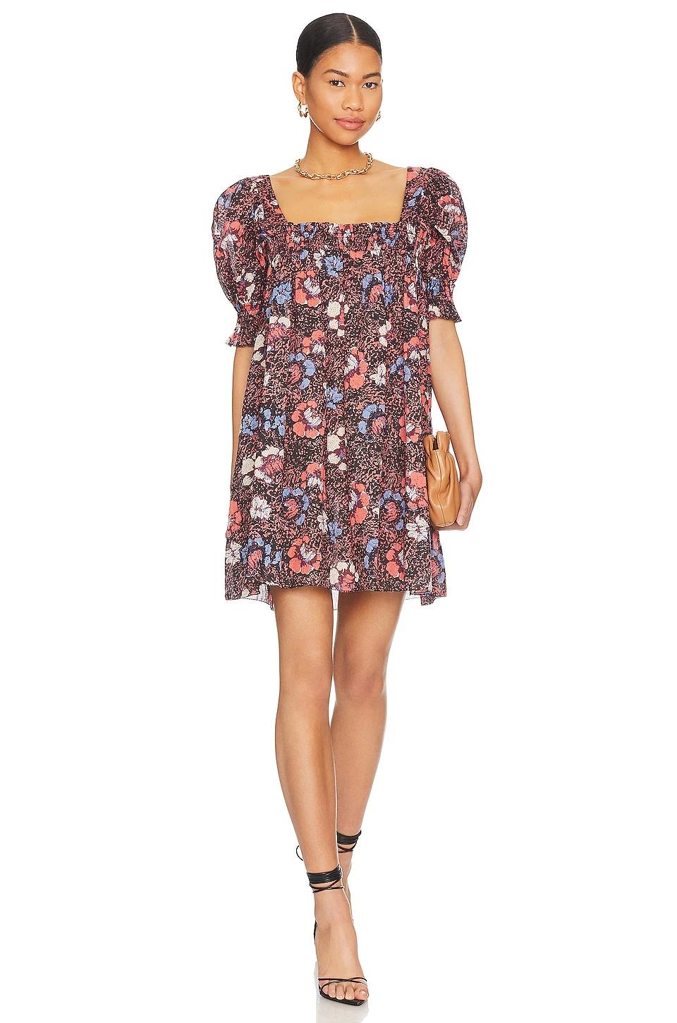 ROBE COURTE MISCHA Calista Floral 3 ROBE COURTE MISCHA Calista Floral