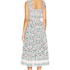 ROBE MI-LONGUE KAREENA Wildflower -Pas Cher Tendricia Magasin CLEO WD431 V3