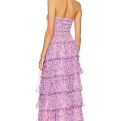 ROBE DE SOIRÉE KARINA Periwinkle Spring Blossom 7 ROBE DE SOIRÉE KARINA Periwinkle Spring Blossom -Pas Cher Tendricia Magasin CLNR WD116 V3