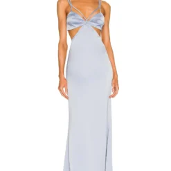 Camila Coelho ROBE DE SOIRÉE FARON Dusty Blue