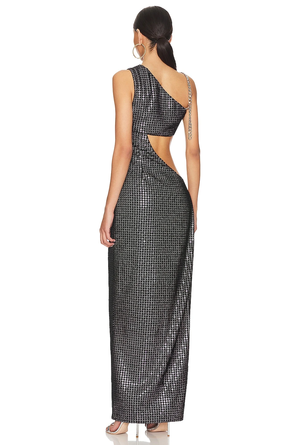 Camila Coelho ROBE DE SOIRÉE JOLENA Black 6 Camila Coelho ROBE DE SOIRÉE JOLENA Black – Image 4