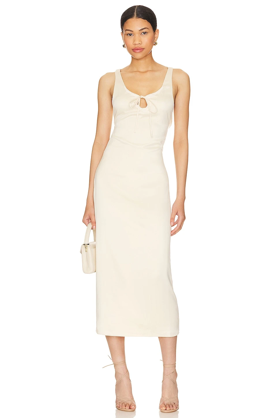 Camila Coelho ROBE FERN Cream 3 Camila Coelho ROBE FERN Cream