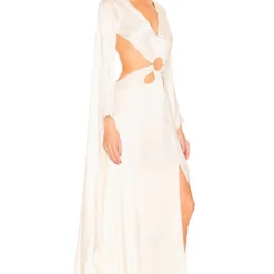 Cult Gaia ROBE DE SOIRÉE JASMIN Off White 9 Cult Gaia ROBE DE SOIRÉE JASMIN Off White -Pas Cher Tendricia Magasin CULG WD102 V3