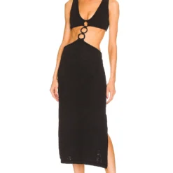 Cult Gaia ROBE MERT Black