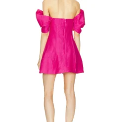 Cult Gaia ROBE ASAL Calliandra Nubby Faille -Pas Cher Tendricia Magasin CULG WD202 V3