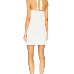 Cult Gaia ROBE PULL KENDALL Off White -Pas Cher Tendricia Magasin CULG WD203 V3